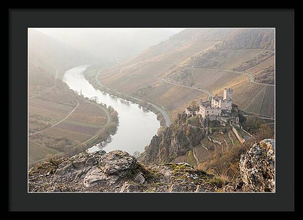 Bernkastel Kues Overlooking Mosel River