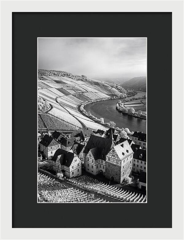 Bernkastel Kues Overlooking Mosel Valley