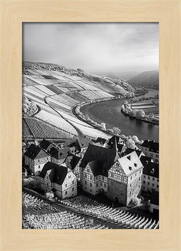 Bernkastel Kues Overlooking Mosel Valley