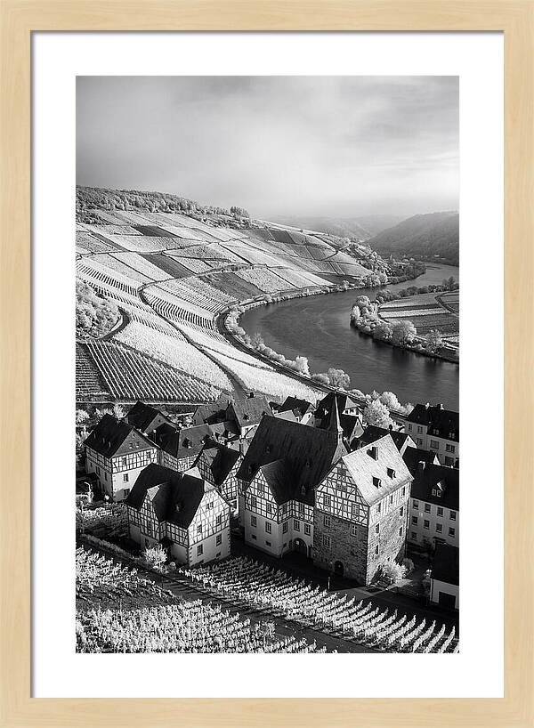 Bernkastel Kues Overlooking Mosel Valley