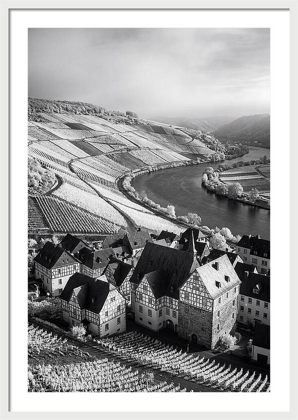Bernkastel Kues Overlooking Mosel Valley