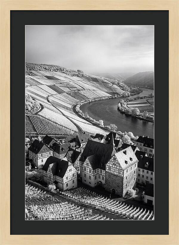 Bernkastel Kues Overlooking Mosel Valley