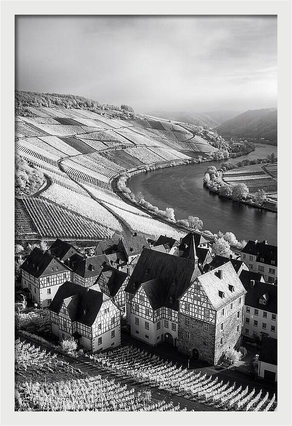 Bernkastel Kues Overlooking Mosel Valley