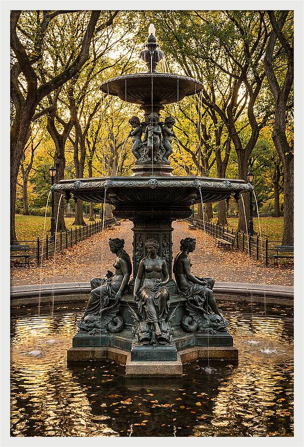 Bethesda Fountain Serenity