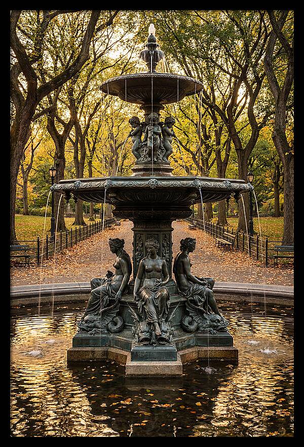 Bethesda Fountain Serenity