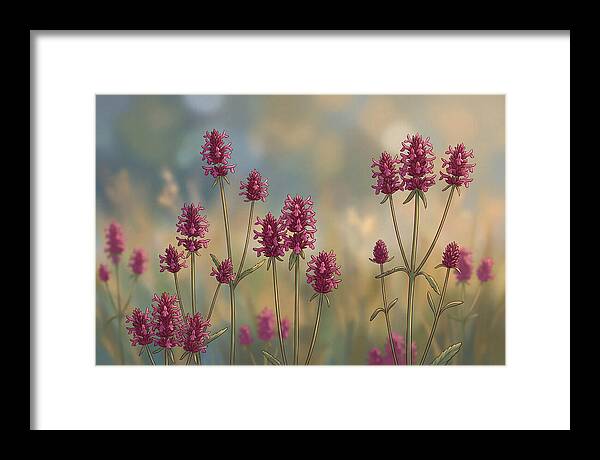 Betony Blooms In Pink Hues