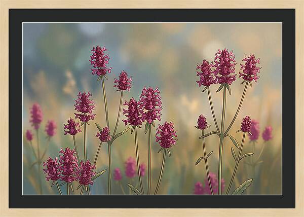 Betony Blooms In Pink Hues