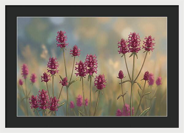 Betony Blooms In Pink Hues