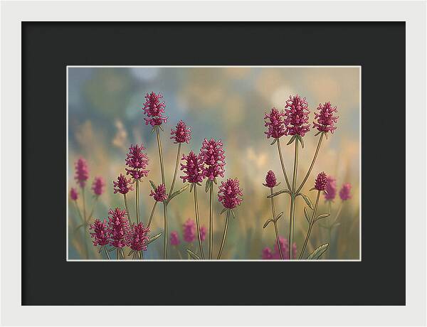 Betony Blooms In Pink Hues