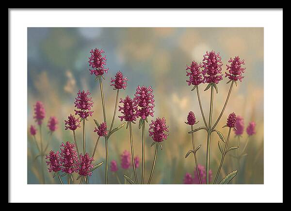 Betony Blooms In Pink Hues