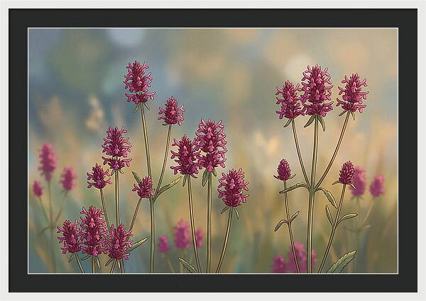 Betony Blooms In Pink Hues