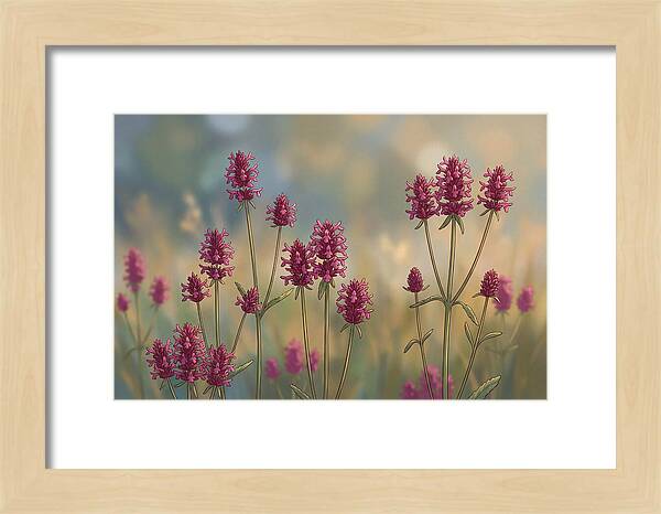 Betony Blooms In Pink Hues
