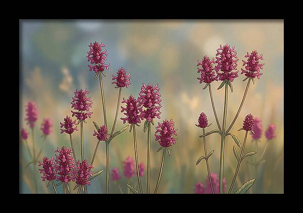 Betony Blooms In Pink Hues
