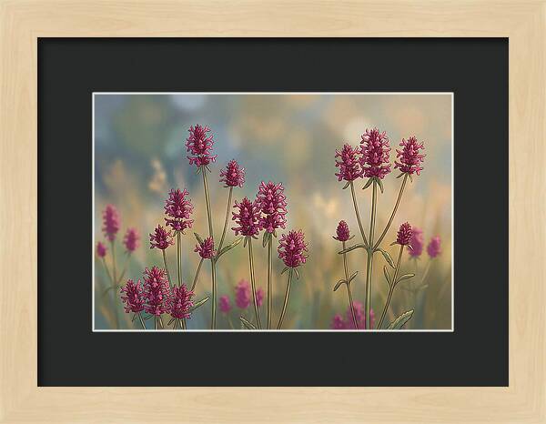 Betony Blooms In Pink Hues