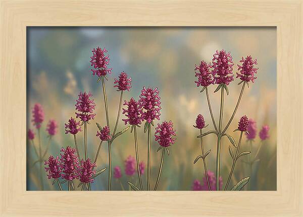 Betony Blooms In Pink Hues