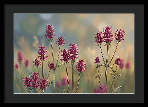 Betony Blooms In Pink Hues