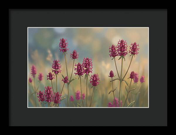 Betony Blooms In Pink Hues