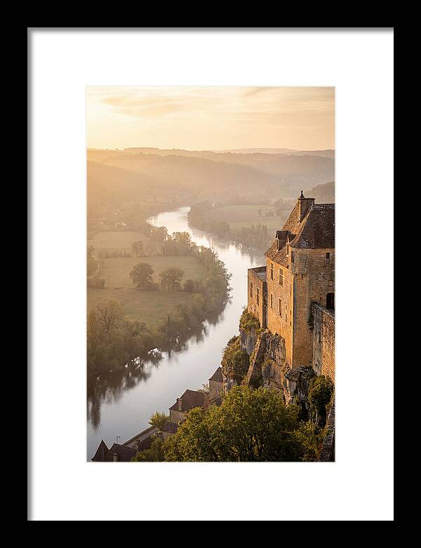 Beynac Castle Overlooking The Dordogne