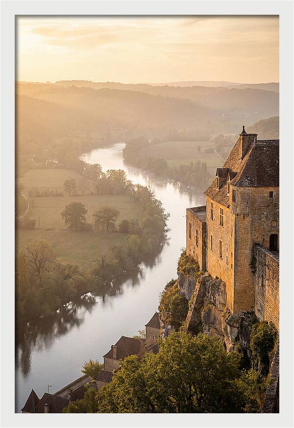 Beynac Castle Overlooking The Dordogne
