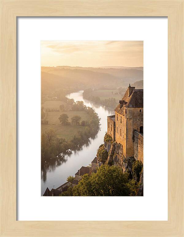 Beynac Castle Overlooking The Dordogne