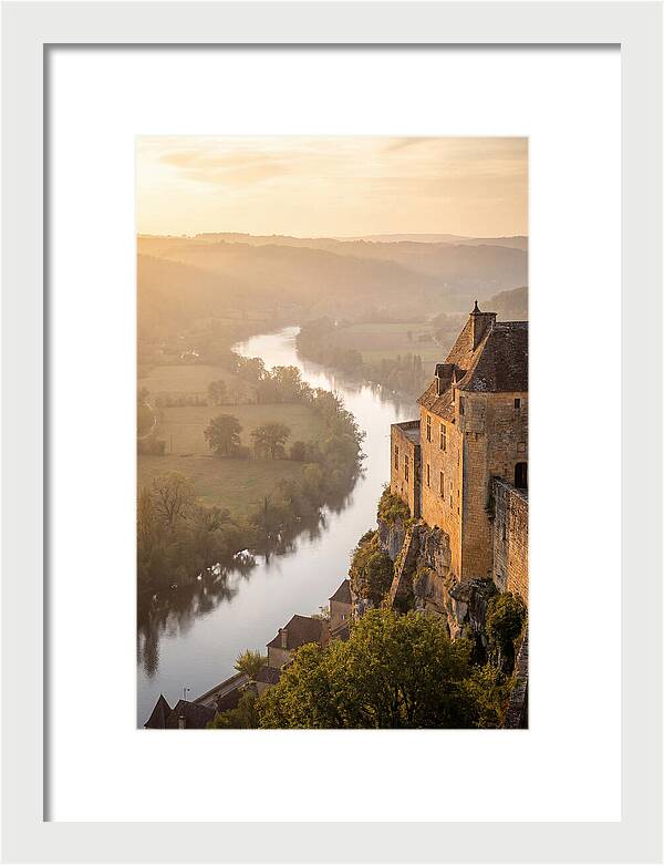 Beynac Castle Overlooking The Dordogne