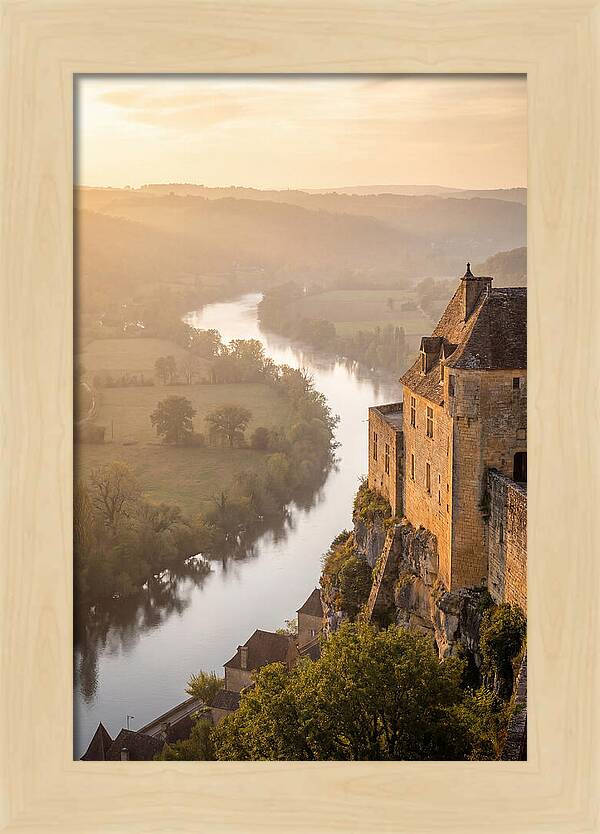 Beynac Castle Overlooking The Dordogne