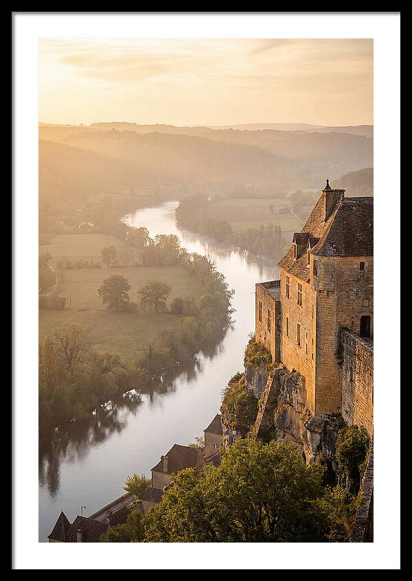 Beynac Castle Overlooking The Dordogne