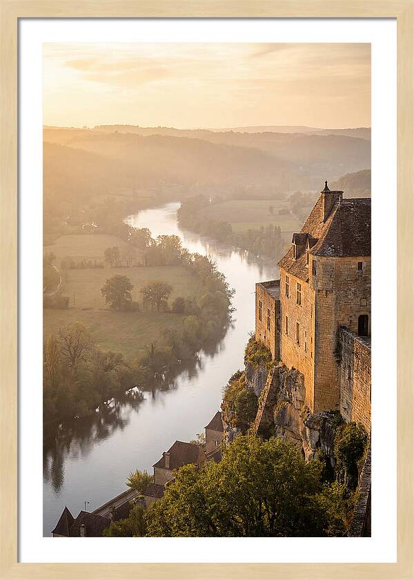Beynac Castle Overlooking The Dordogne