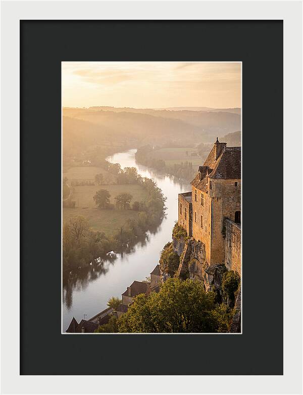 Beynac Castle Overlooking The Dordogne