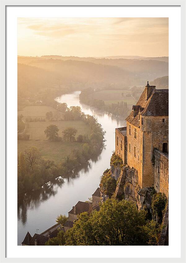 Beynac Castle Overlooking The Dordogne