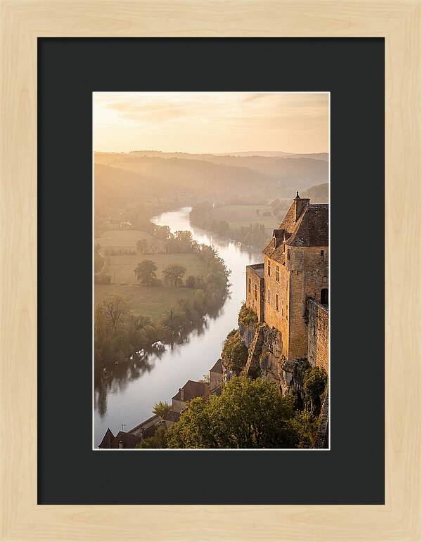 Beynac Castle Overlooking The Dordogne