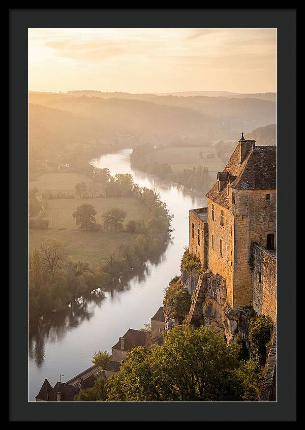 Beynac Castle Overlooking The Dordogne