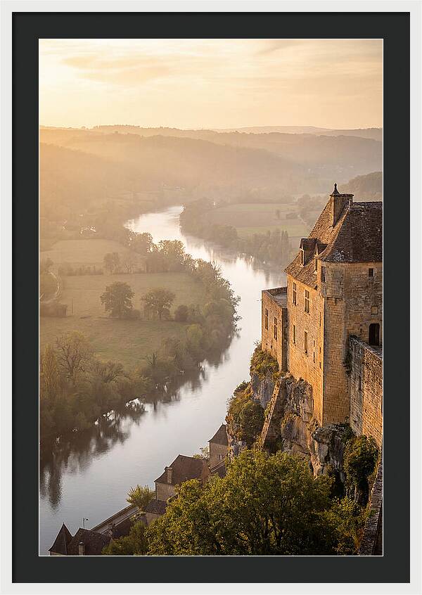 Beynac Castle Overlooking The Dordogne