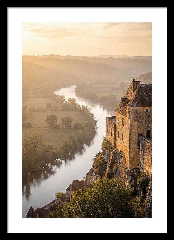 Beynac Castle Overlooking The Dordogne