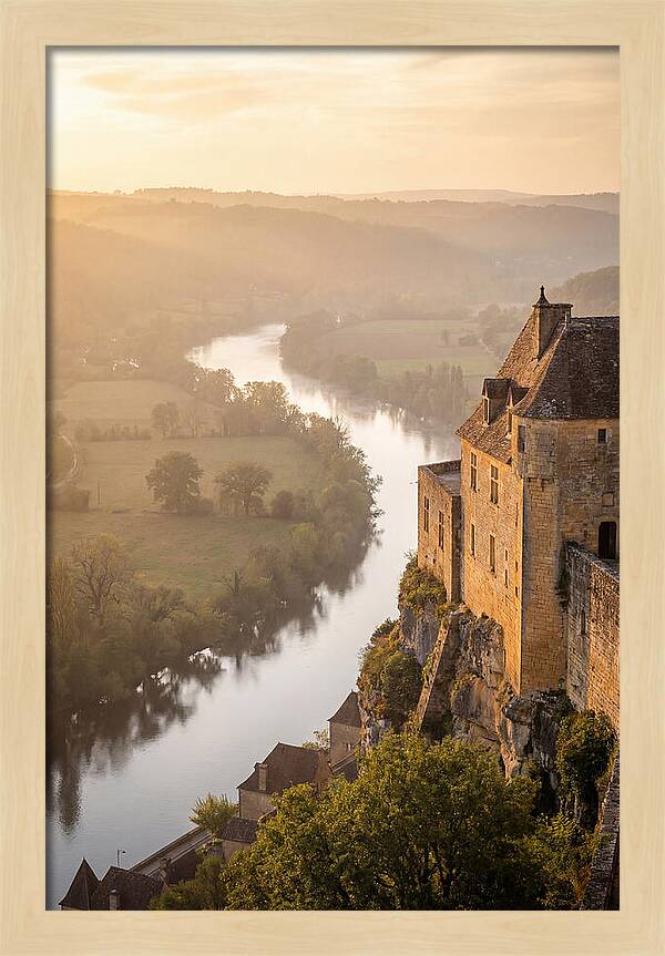 Beynac Castle Overlooking The Dordogne