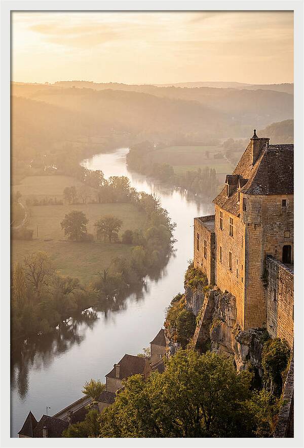 Beynac Castle Overlooking The Dordogne