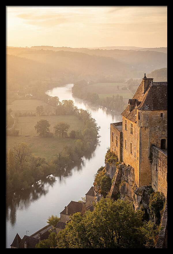Beynac Castle Overlooking The Dordogne