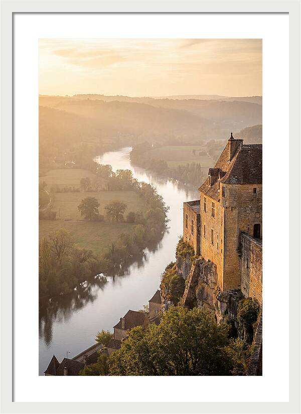 Beynac Castle Overlooking The Dordogne