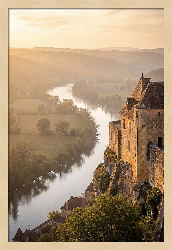 Beynac Castle Overlooking The Dordogne