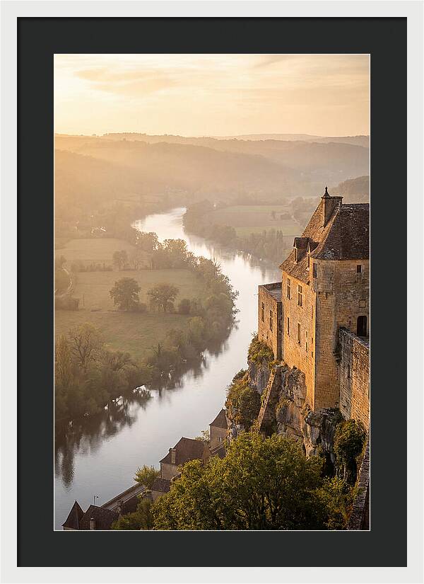 Beynac Castle Overlooking The Dordogne