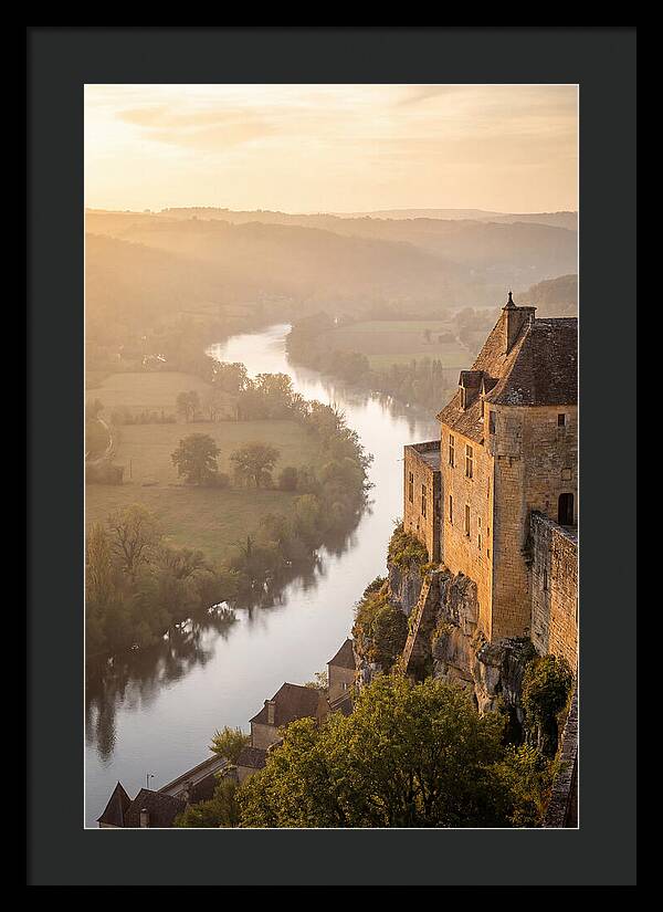 Beynac Castle Overlooking The Dordogne
