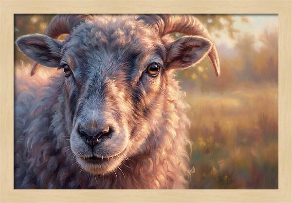Bharal In Soft Light