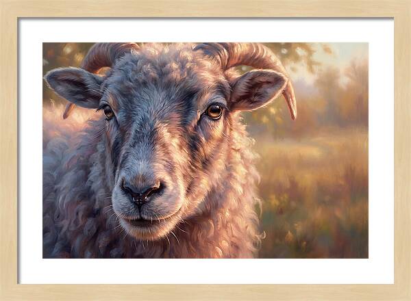 Bharal In Soft Light