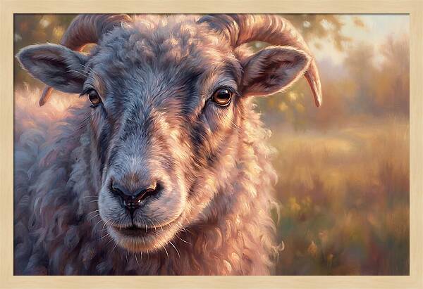 Bharal In Soft Light