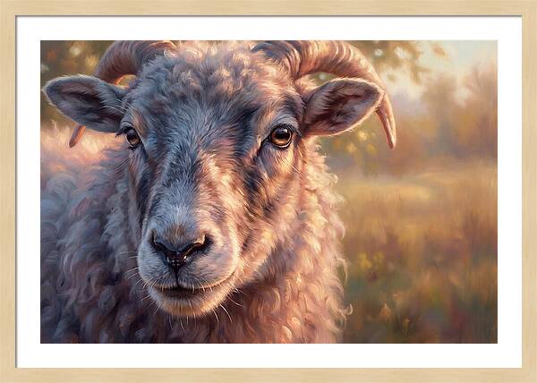 Bharal In Soft Light