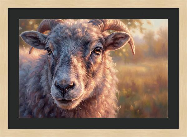 Bharal In Soft Light