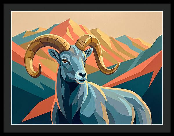 Bharal Majesty In Color