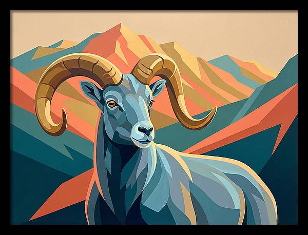 Bharal Majesty In Color