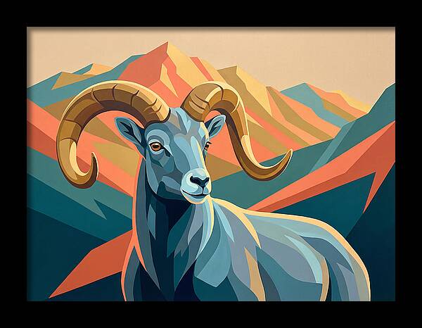Bharal Majesty In Color