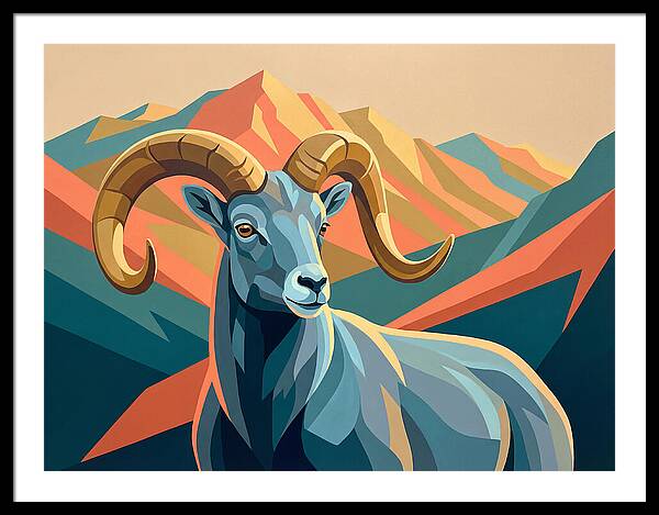 Bharal Majesty In Color